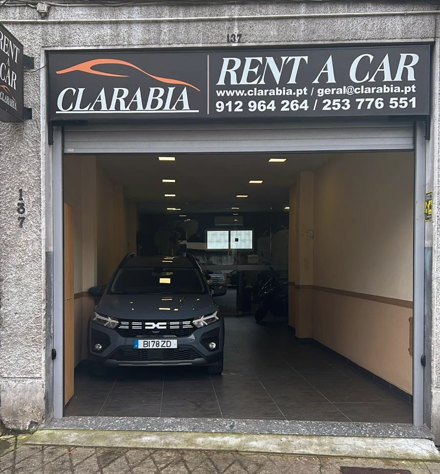 Imagem da Frente de Loja da Clarabia Rent a Car